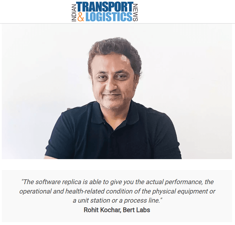 Emergence of digital twins in Indian logistics