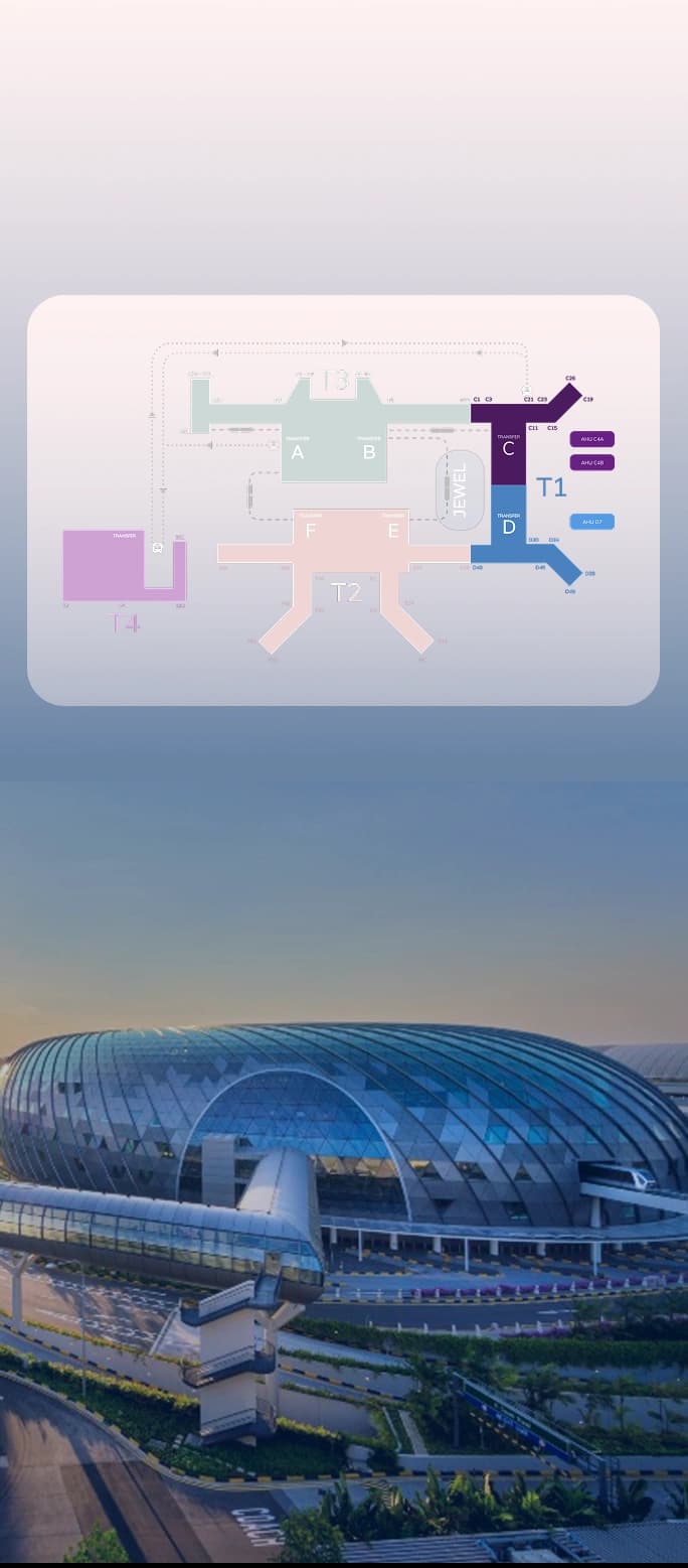 Bert Labs @ Changi Airport, Singapore for Thermal & Air Quality Comfort Improvement (PMV=0) for Passengers & Airport Community