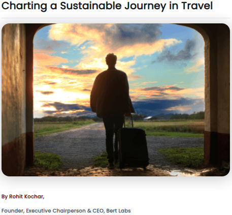 AI Charting a Sustainable Journey in Travel